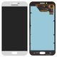 Дисплей для Samsung A810 Dual Galaxy A8 (2016), серебристый, без рамки, Оригинал (переклеено стекло)