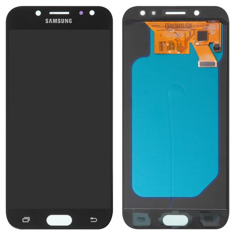 Дисплей для Samsung J530 Galaxy J5 2017 , чорний, без рамки, High Copy, з широким обідком, OLED 