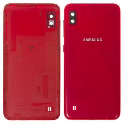 Задня панель корпуса для Samsung A105F DS Galaxy A10, червона