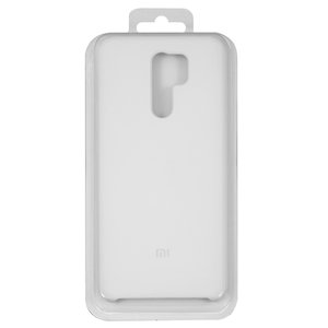 Чехол для Xiaomi Redmi 9, белый, Original Soft Case, силикон, white 09 , M2004J19G, M2004J19C