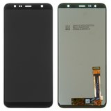 Дисплей для Samsung J415 Galaxy J4+, J610 Galaxy J6+, чорний, без рамки, Оригінал (переклеєне скло)
