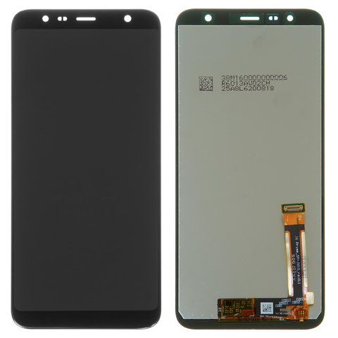 Дисплей для Samsung J415 Galaxy J4+, J610 Galaxy J6+, чорний, без рамки, Оригінал переклеєне скло 