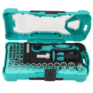 Набір біт з тріскачкою та ключем Pro'sKit SD 2317M