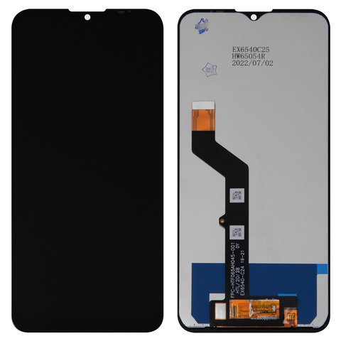 Дисплей для Motorola XT2083 Moto G9 Play, чорний, без рамки, High Copy
