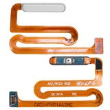 Шлейф для Samsung A125F Galaxy A12, M127 Galaxy M12, кнопки включения, для сканера отпечатка пальца (Touch ID), белый