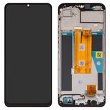 Дисплей для Realme Note 60, чорний, з рамкою, Original (PRC), RMX3933