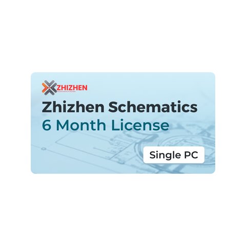 Ліцензія Zhizhen Schematics 1 комп'ютер 6 місяців 
