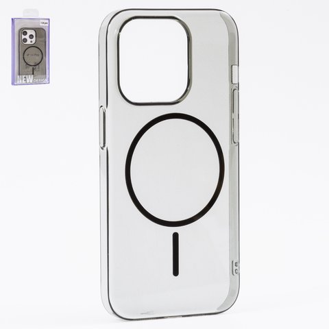 Чохол Fully PC MagSafe для iPhone 14 Pro, прозорий, безбарвний, магнітний, пластик