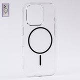 Чохол Fully-PC MagSafe для iPhone 16 Pro, прозорий, безбарвний, магнітний, пластик