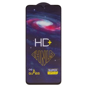 Защитное стекло HD+ для Samsung A075 Galaxy A07 4G, 0,33 мм 9H, совместимо с чехлом, Full Glue, черный