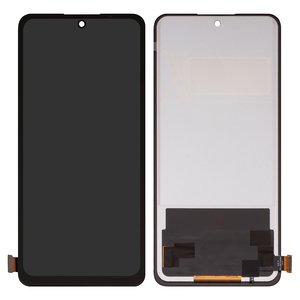 Дисплей для Xiaomi Redmi Note 14 4G, черный, без рамки, Сopy, TFT , 161.5mm, 24117RN76E, EU version
