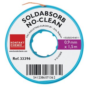 Лента оплетка Kontakt Chemie SOLDABSORB, Ш  0,9 мм, Д  1,5 м