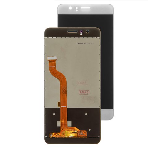 Pantalla LCD puede usarse con Huawei Honor 8, blanco, sin marco, High Copy, FRD L09 FRD L19
