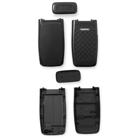 Housing compatible with Nokia 2652, High Copy, black 