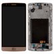 LCD compatible with LG G3s D724, (golden, Original (PRC))