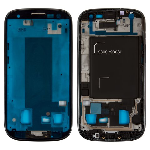 Marco de pantalla puede usarse con Samsung I9300i Galaxy S3 Duos, negra