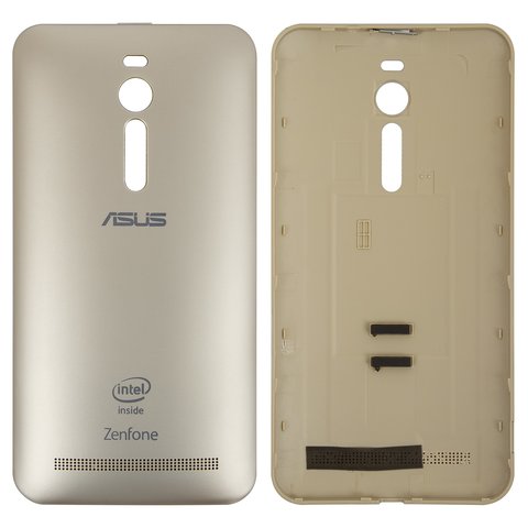 Housing Back Cover compatible with Asus ZenFone 2 ZE550ML , golden 