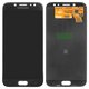 LCD compatible with Samsung J730 Galaxy J7 (2017), (black, without frame, Original (PRC), original glass)