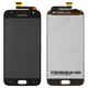 LCD compatible with Samsung J330 Galaxy J3 (2017), (black, without adjustment of light, Copy)