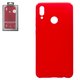 Case Nillkin Super Frosted Shield compatible with Huawei P Smart (2019), (red, with support, matt, plastic) #6902048172012