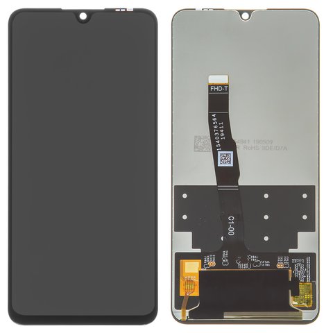 LCD compatible with Huawei Nova 4e, P30 Lite, P30 Lite 2020  New Edition, black, without frame, High Copy 