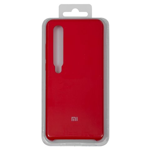 Funda puede usarse con Xiaomi Mi 10, rojo, Original Soft Case, silicona, red 14 , M2001J2G, M2001J2I