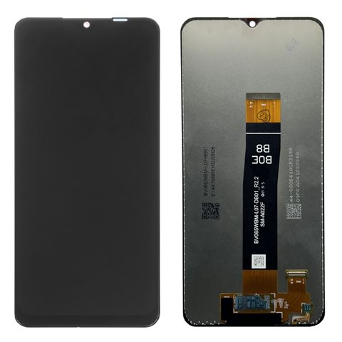 LCD compatible with Samsung A022F Galaxy A02, black, without frame, Original PRC , SM A022F BV065WBM L07 DB01_R2.2 