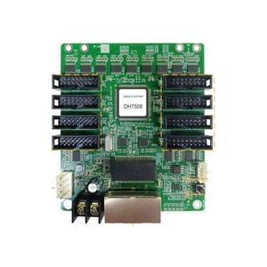 Tarjeta receptora de señal para pantallas LED Novastar DH7508 256×256, 8×HUB75E 