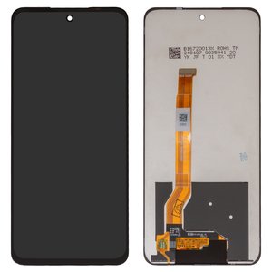 Pantalla LCD puede usarse con Realme C67 4G, negro, sin marco, Original PRC , RMX3890