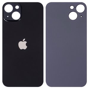 Panel trasero de carcasa puede usarse con iPhone 13, negra, no es necesario desmontar la cámara, Original PRC , big hole