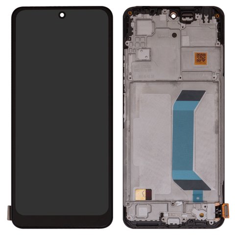 Kit Display LCD Per Xiaomi Redmi Note 12 5G E POCO X5 5G – Con Telaio, Strumenti E Vetro Temperato, Guida Inclusa