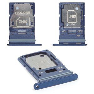 SIM Card Holder compatible with Samsung M356 Galaxy M35, dark blue, dark blue 