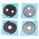 Camera Lens compatible with Xiaomi Poco C65, Redmi 13C, (black, without frame, set 2 pcs.)
