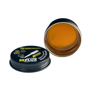 Fundente en pasta Mechanic X9, no requiere enjuague, a base de colofonia, 20 g