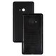 Housing Back Cover compatible with Microsoft (Nokia) 535 Lumia Dual SIM, (black)