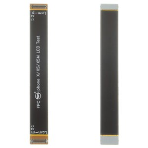 Flat Cable Mechanic compatible with iPhone X, iPhone XS, iPhone XS Max, for LCD testing 