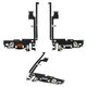 Flat Cable compatible with iPhone 12 Pro Max, (charge connector, black, with microphone, HC)