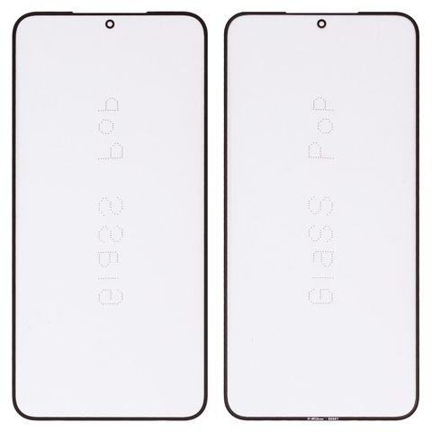 Housing Glass G+OCA PRO compatible with Samsung S926 Galaxy S24 Plus, with OCA film, black 