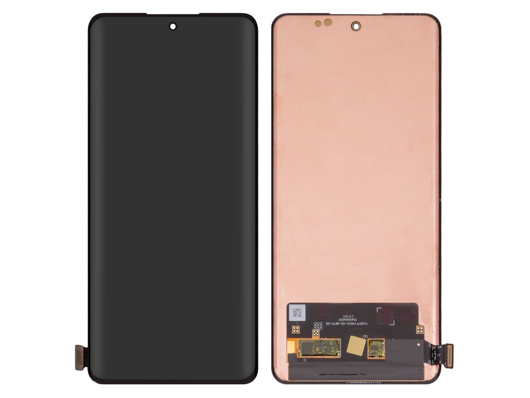 LCD compatible with Realme 12 Pro, 12 Pro Plus, (black, without