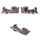 Flat Cable compatible with Xiaomi Poco F6 Pro, (charge connector, with components, Original (PRC), charging board)