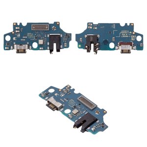 Flat Cable compatible with Samsung A057 Galaxy A05s, charge connector, with components, Original PRC , charging board 
