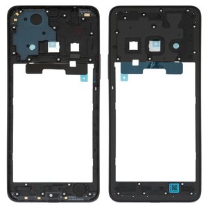 Housing Middle Part compatible with Xiaomi Redmi A3, black 