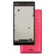 Carcasa puede usarse con Sony ST26i Xperia J, rosado