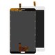 Pantalla LCD puede usarse con Samsung T230 Galaxy Tab 4 7.0, T231 Galaxy Tab 4 7.0 3G , T235 Galaxy Tab 4 7.0 LTE, blanco, versión 3G, sin marco