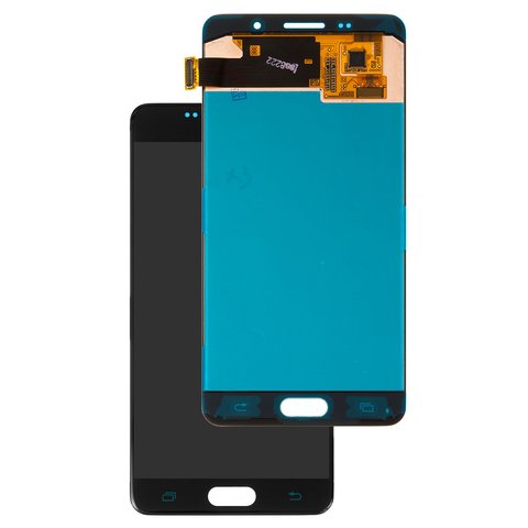 Pantalla LCD puede usarse con Samsung A510 Galaxy A5 2016 , negro, sin marco, original vidrio reemplazado 