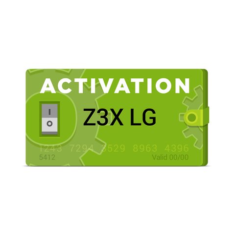 Activación Z3X LG