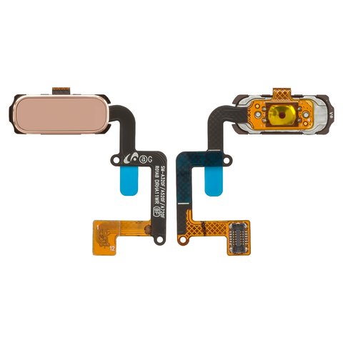 Cable flex puede usarse con Samsung A320F Galaxy A3 2017 , A320Y Galaxy A3 2017 , A520F Galaxy A5 2017 ,  teclas del menú, rosado