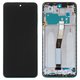 Pantalla LCD puede usarse con Xiaomi Redmi Note 9 Pro, Redmi Note 9S, verde, con marco, High Copy, M2003J6B2G, M2003J6A1G