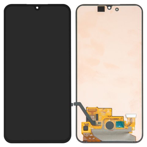 Pantalla LCD puede usarse con Samsung A346 Galaxy A34 5G, negro, sin marco, Original PRC
