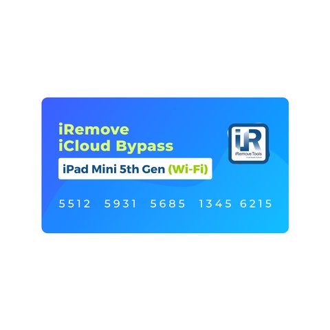 iRemove iCloud Bypass para iPad Mini 5th Gen Wi Fi